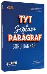 Parlayan Projeler 2025 TYT Sağlam Paragraf Soru Bankası 25x25 Deneme Formatında - Parlayan Projeler