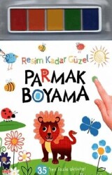 Parmak Boyama-Resim Kadar Güzel - Net Çocuk Yayınları