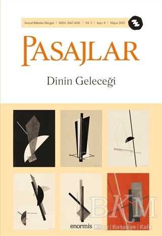 Pasajlar Sosyal Bilimler Dergisi Sayı 8 - Dinin Geleceği - Pasajlar Sosyal Bilimler Dergisi