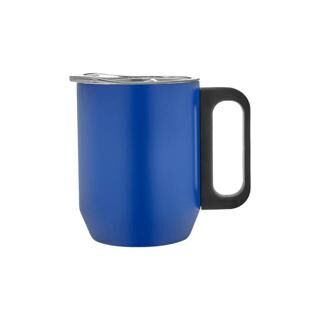 Paslanmaz Çelik Kupa Bardak - Mavi - 350 ml - 5354 - 1