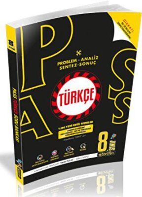 Startfen Yayınları 8. Sınıf Türkçe PASS Soru Bankası - 1
