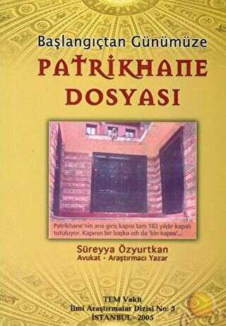 Patrikhane Dosyası - Elif Kitabevi