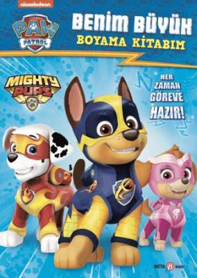 Paw Patrol Benim Büyük Boyama Kitabım - 1