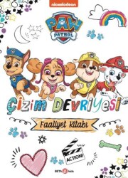PAW Patrol - Çizim Devriyesi Boyama Kitabı - Beta Kids