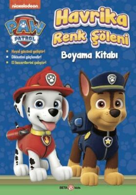 Paw Patrol Havrika Renk Şöleni Boyama Kitabı - 1