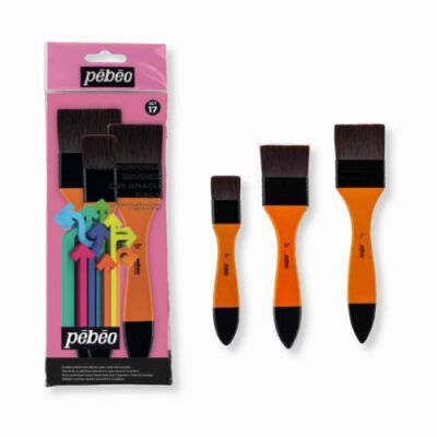 Pebeo Çok Amaçlı Zemin Fırçası Seti 17 - 1