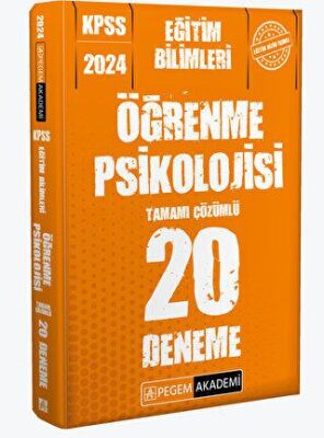 Pegem Akademi Yayıncılık 2024 KPSS Eğitim Bilimleri Öğrenme Psikolojisi 20 Deneme - 2