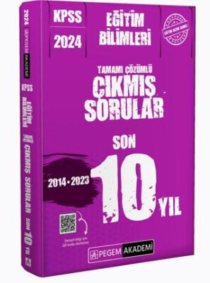 KPSS Eğitim Bilimleri Tamamı Çözümlü Çıkmış Sorular Son 10 Yıl - 1