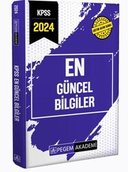 Pegem Akademi Yayıncılık 2024 KPSS En Güncel Bilgiler Roman Boy - Pegem Akademi Yayıncılık