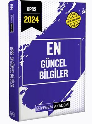 Pegem Akademi Yayıncılık 2024 KPSS En Güncel Bilgiler Roman Boy - 1