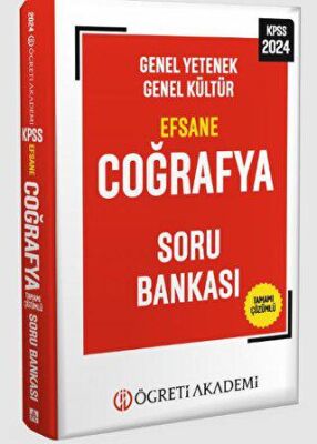 Öğreti Akademi KPSS Genel Yetenek Genel Kültür Efsane Coğrafya Soru Bankası - 1