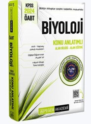 2024 KPSS ÖABT Biyoloji Konu Anlatımlı - Pegem Akademi Yayıncılık