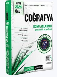 2024 KPSS ÖABT Coğrafya Konu Anlatımlı - Pegem Akademi Yayıncılık
