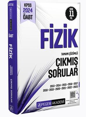 Pegem Akademi Yayıncılık 2024 KPSS ÖABT Fizik Tamamı Çözümlü Çıkmış Sorular - 1