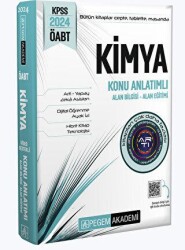 2024 KPSS ÖABT Kimya Konu Anlatımlı - Pegem Akademi Yayıncılık