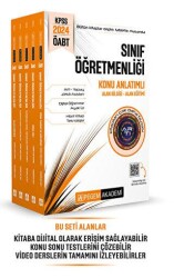 KPSS ÖABT Sınıf Öğretmenliği Konu Anlatımlı Set 5 Kitap - Pegem Akademi Yayıncılık
