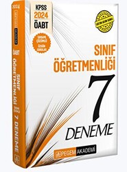 KPSS ÖABT Sınıf Öğretmenliği Tamamı Çözümlü 7 Deneme - Pegem Akademi Yayıncılık