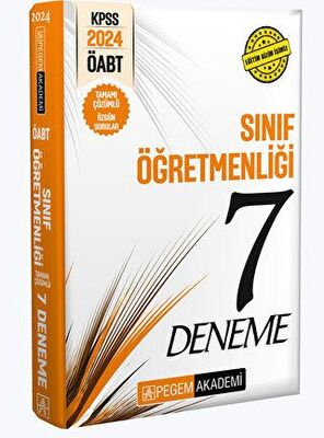 KPSS ÖABT Sınıf Öğretmenliği Tamamı Çözümlü 7 Deneme - 1