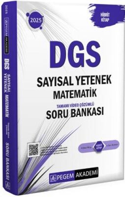 2025 DGS Matematik Sayısal Mantık Tamamı Video Çözümlü Soru Bankası - 1