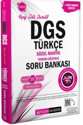 2025 DGS Türkçe Sözel Mantık Tamamı Çözümlü Soru Bankası - Pegem Akademi Yayıncılık