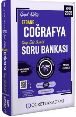 Pegem Akademi Yayıncılık 2025 KPSS Genel Kültür Efsane Coğrafya Tamamı Çözümlü Soru Bankası - 1