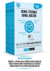 Pegem Akademi Yayıncılık 2025 KPSS Genel Yetenek Genel Kültür Lisans Konu Anlatımlı Modüler Set - 6 Kitap - Pegem Akademi Yayıncılık