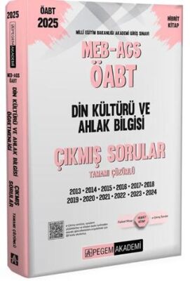 2025 MEB-AGS-ÖABT Din Kültürü ve Ahlak Bilgisi Tamamı Çözümlü Çıkmış Sorular - 1