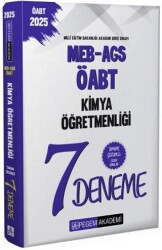 Pegem Akademi Yayıncılık 2025 MEB-AGS-ÖABT Kimya Öğretmenliği Tamamı Çözümlü 7 Deneme - Pegem Akademi Yayıncılık