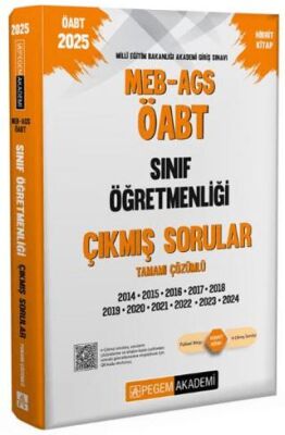 2025 MEB-AGS-ÖABT Sınıf Öğretmenliği Tamamı Çözümlü Çıkmış Sorular - 1