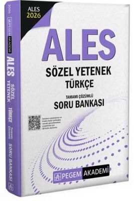 2026 ALES Sözel Yetenek Türkçe Tamamı Çözümlü Soru Bankası - 1