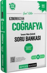 2026 KPSS Genel Yetenek Genel Kültür Ezberbozan Coğrafya Tamamı Video Çözümlü Soru Bankası - Pegem Akademi Yayıncılık