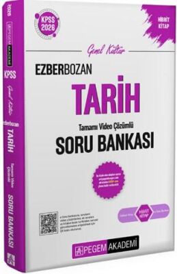 2026 KPSS Genel Yetenek Genel Kültür Ezberbozan Tarih Tamamı Video Çözümlü Soru Bankası - 1