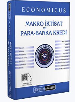 KPSS A Grubu Economicus Makro İktisat ve Para-Banka-Kredi Konu Anlatımı - 1