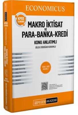 KPSS A Grubu Economicus Makro İktisat ve Para-Banka-Kredi Konu Anlatımı - 1