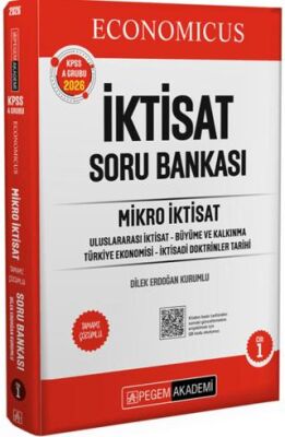 KPSS A Grubu Economicus Mikro İktisat Tamamı Çözümlü Soru Bankası cilt 1 - 1