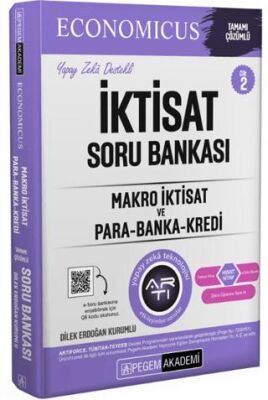 Pegem Akademi Yayıncılık KPSS A Grubu Makro İktisat ve Para-Banka-Kredi Cilt 2 Soru Bankası - 1