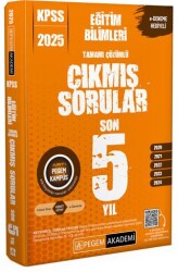 Tamamı Çözümlü Çıkmış Sorular Son 5 Sınav - Pegem Akademi Yayıncılık