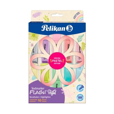 Pelikan Pastel Fosforlu İşaretleme Kalemi 10`lu - 6