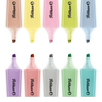 Pelikan Pastel Fosforlu İşaretleme Kalemi 10`lu - 5