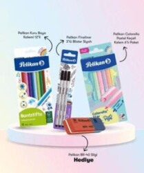 Pelikan Boyama Seti - Silgi Hediyeli - Pelikan