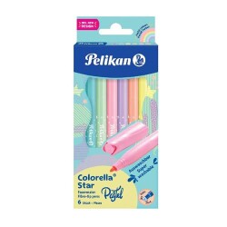 Pelikan Colorella Pastel Keçeli Kalem 6lı Paket - Pelikan