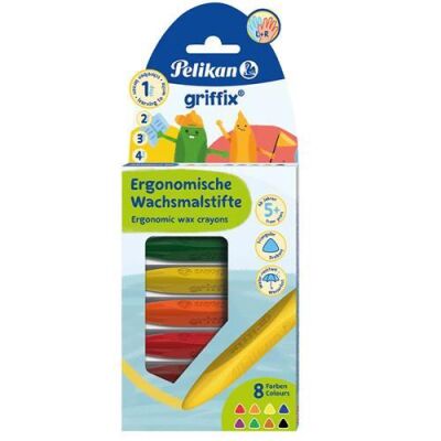 Pelikan Griffix 8li Mum Boya - 1