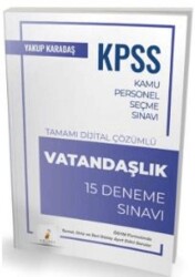 Pelikan Tıp Teknik Yayıncılık KPSS Vatandaşlık 15 Deneme Çözümlü - Pelikan Tıp Teknik Yayıncılık