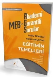 MEB - AGS Eğitimin Temelleri Soru Temelli Konu Anlatımı - Pelikan Tıp Teknik Yayıncılık