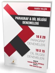 Pelikan Tıp Teknik Yayıncılık Tüm Sınavlar İçin Paragraf ve Dil Bilgisi Denemeleri Tamamı Dijital Çözümlü - Pelikan Tıp Teknik Yayıncılık
