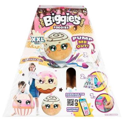 Peluş Biggies Foodies Cinammon Roll Size-Xxl W6 - 1