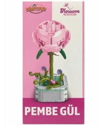 Pembe Gül Çiçek Lego - Dostoys