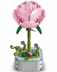 Pembe Gül Çiçek Lego - 2