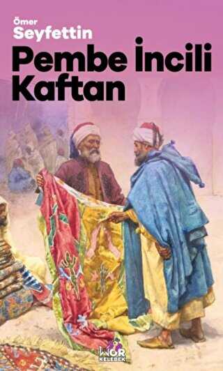 Pembe İncili Kaftan - Mor Kelebek