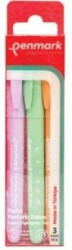 Penmark Kalem Tipi Fosforlu Kalem 3 Lü Bristol Pastel - Penmark